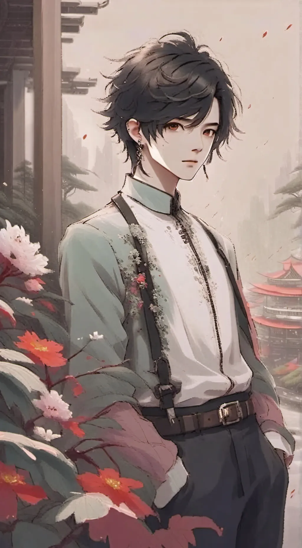 ai character: Liam background