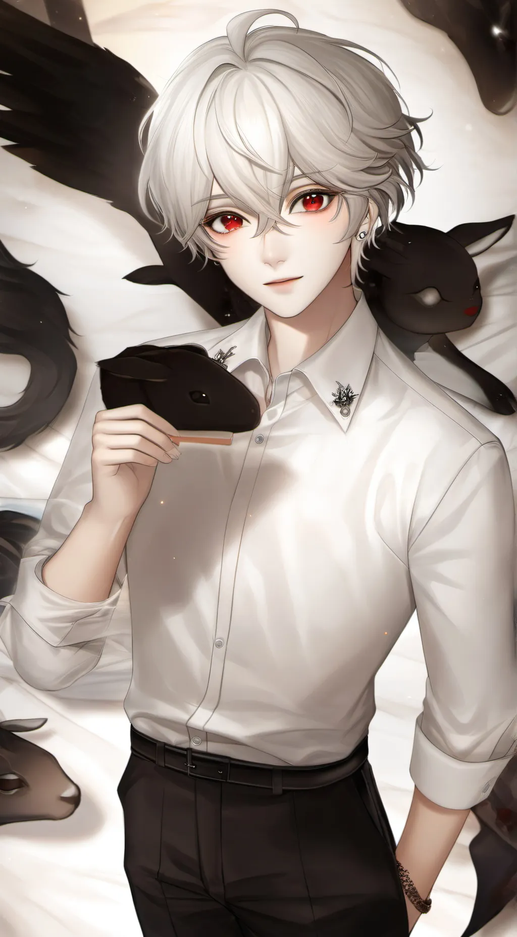 ai character: Mark background