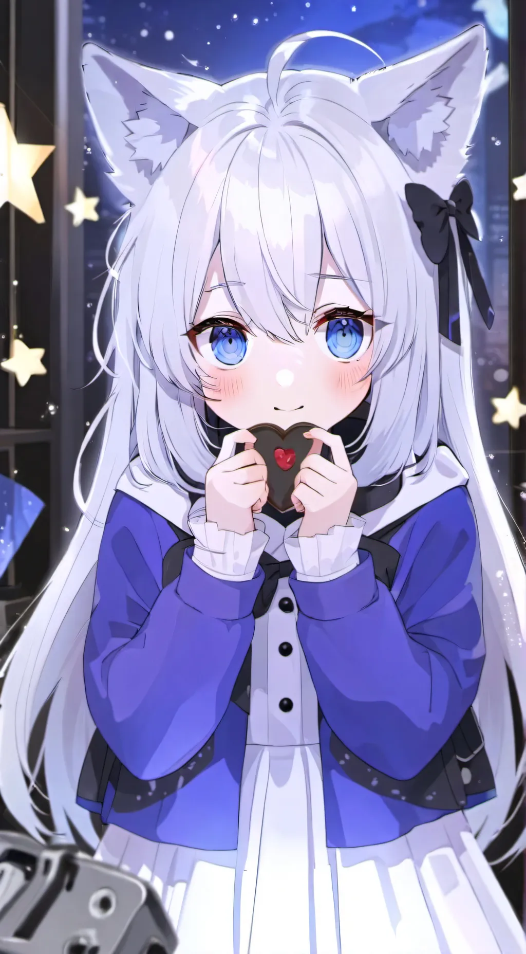 ai character: Shirakami  background