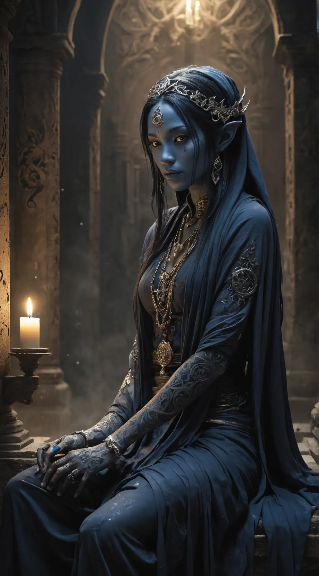 ai character: Nyx'thara background