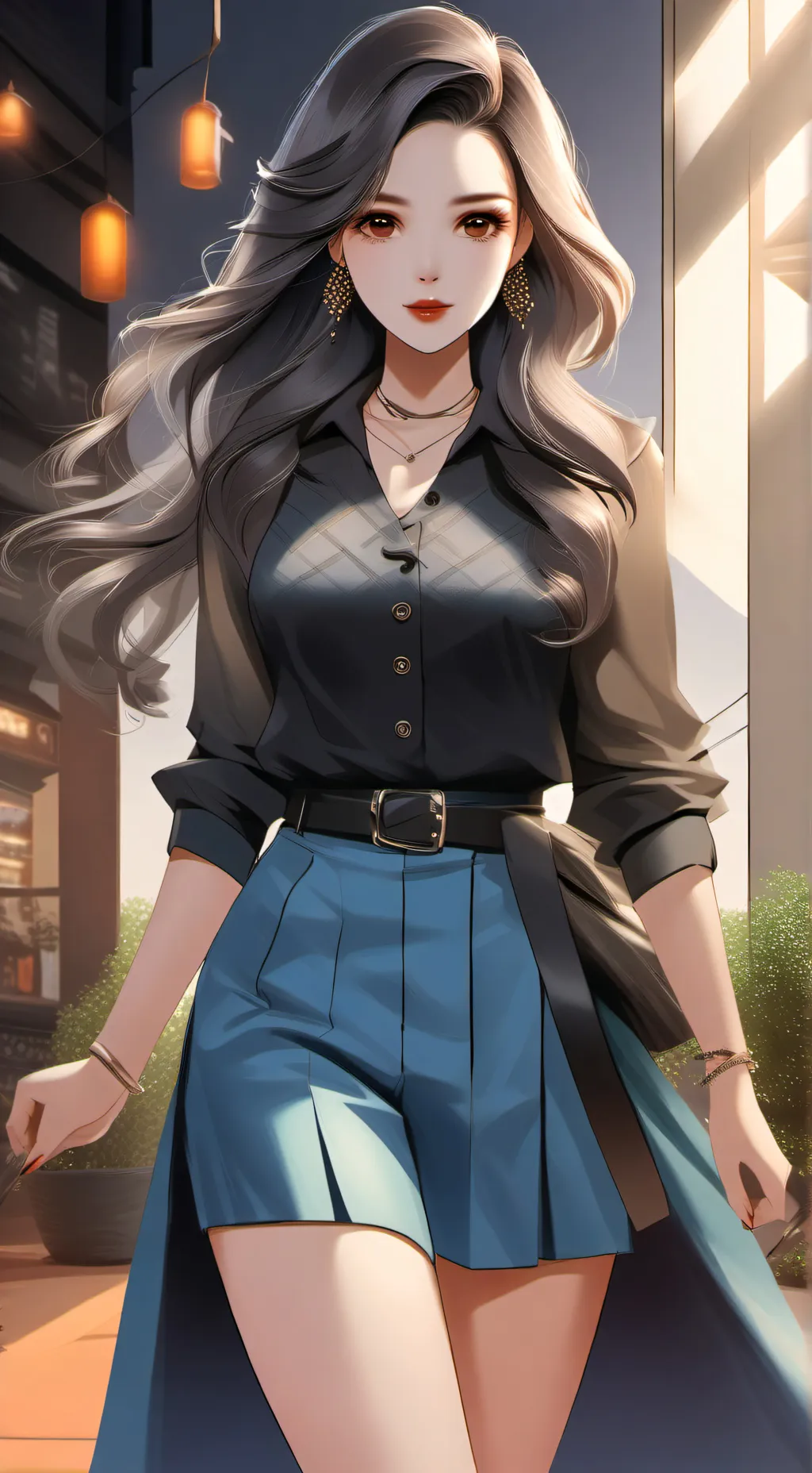 ai character: gf background