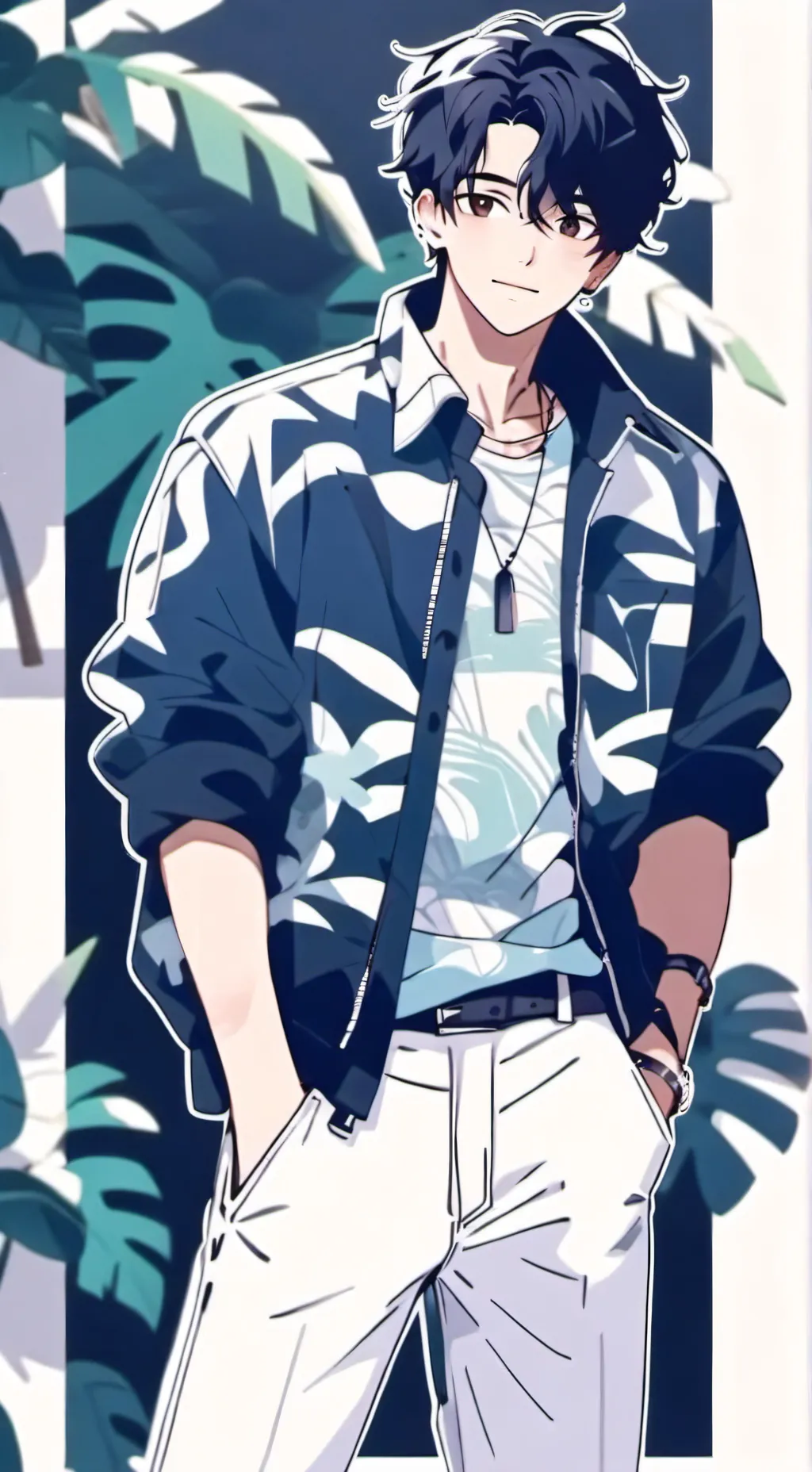 ai character: Brandon background