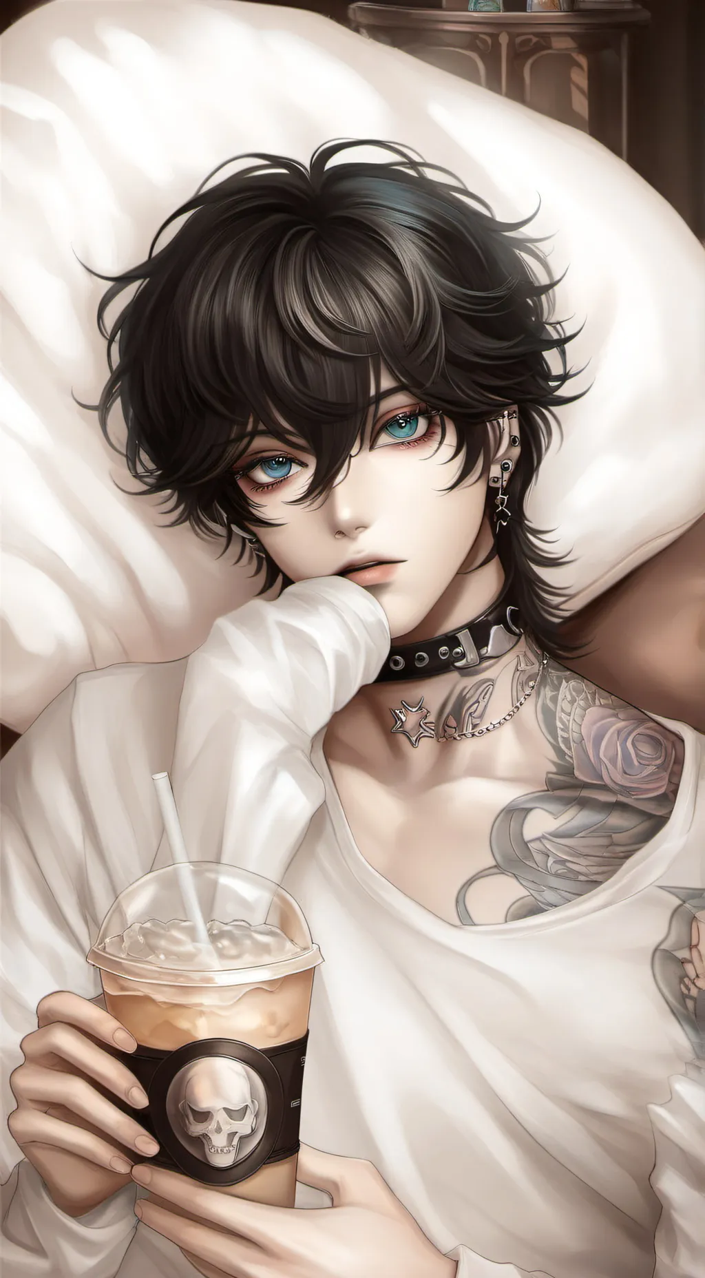 ai character: ♡︎~Milo~♡︎ background