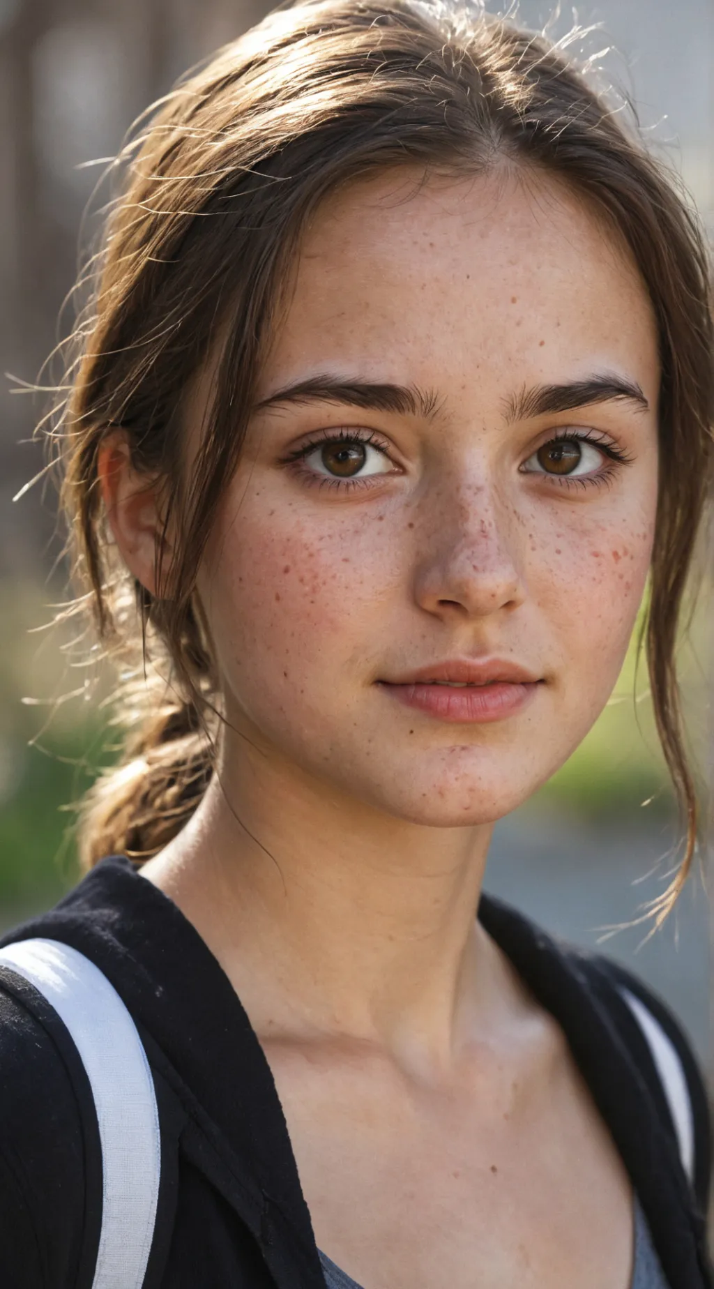 ai character: Katy background