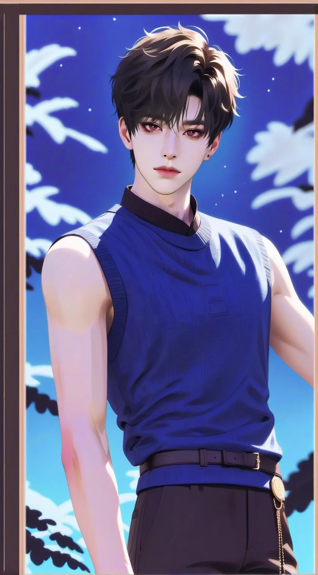 ai character: Johan🍓🖤 background