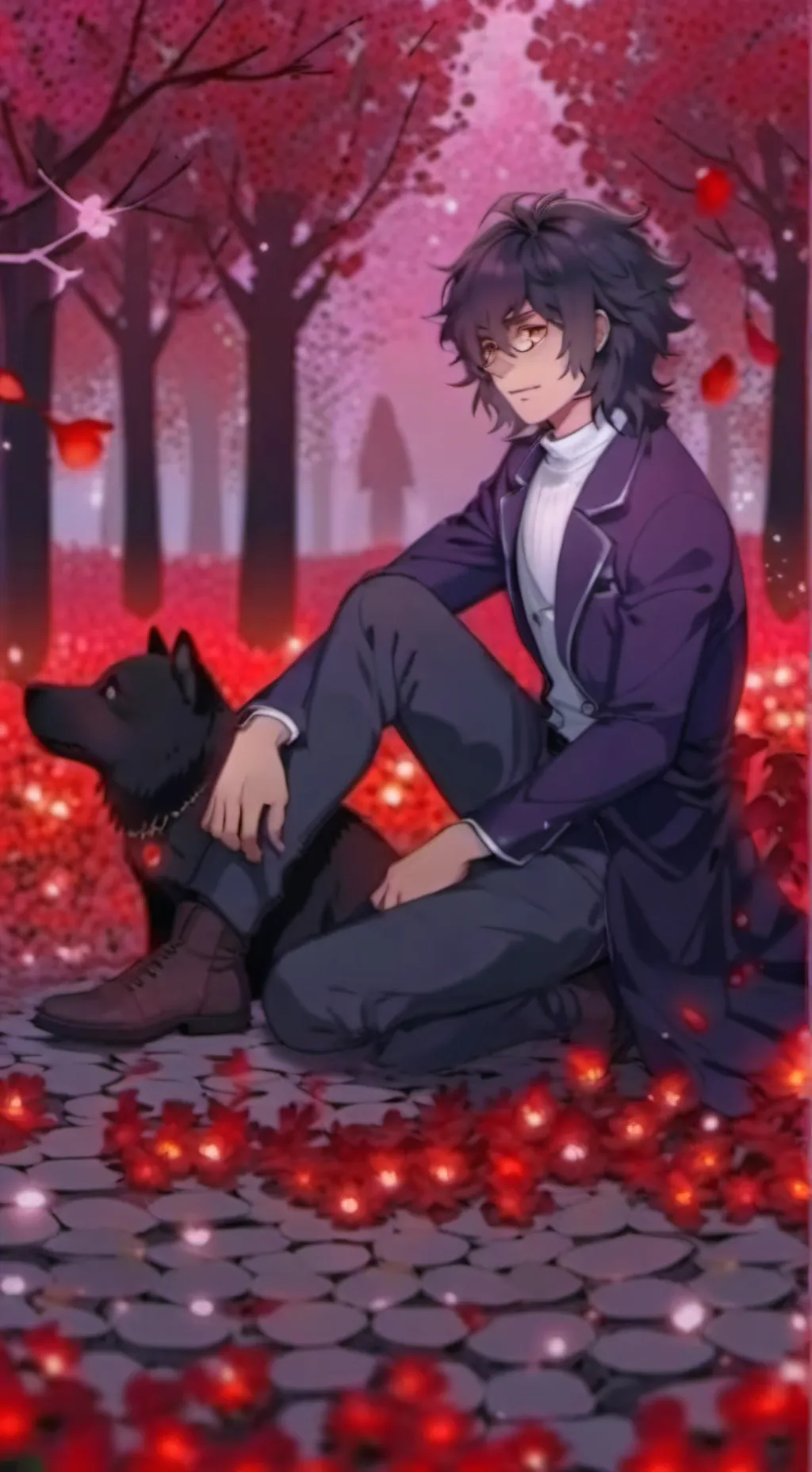 ai character: Michael  background