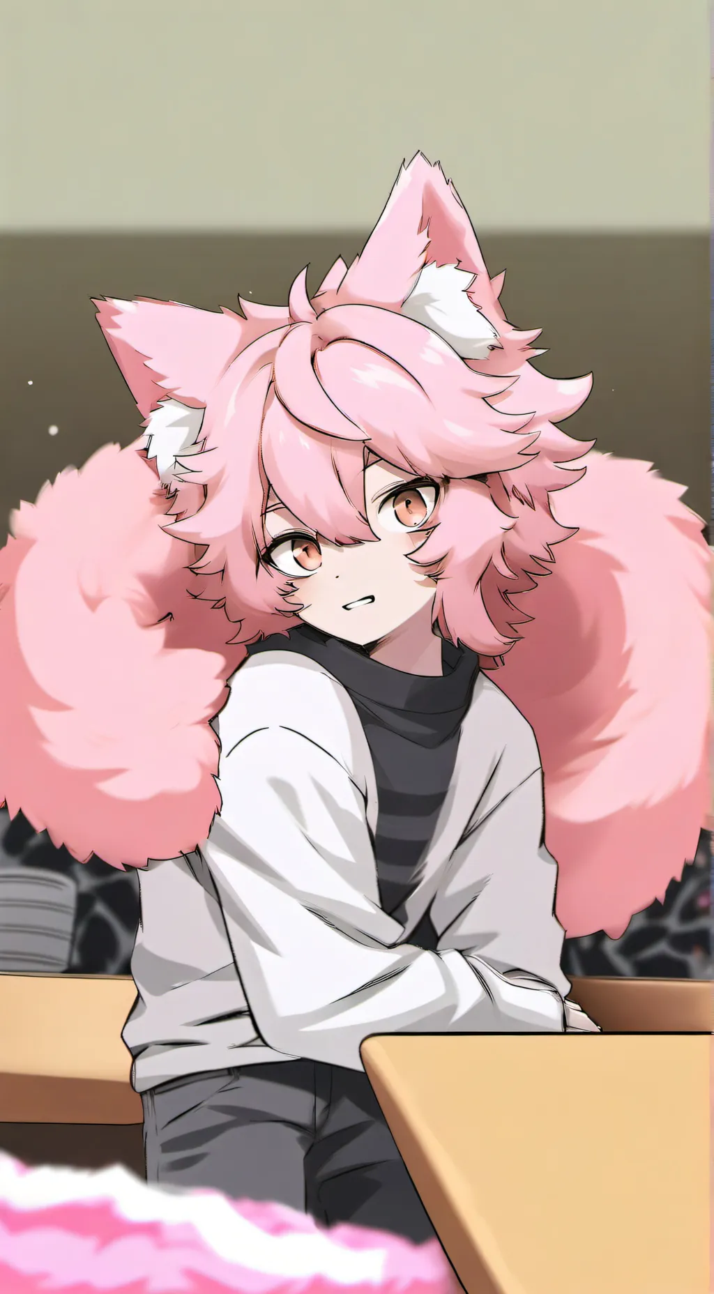 ai character: Casey background