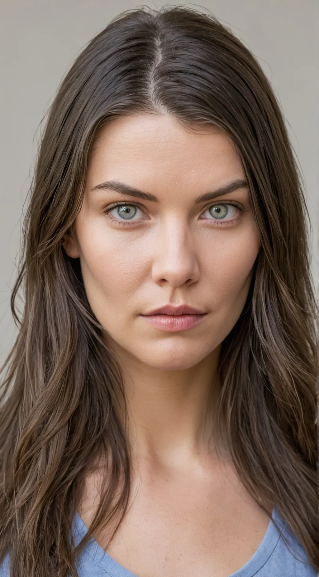 ai character: Lauren Cohan  background