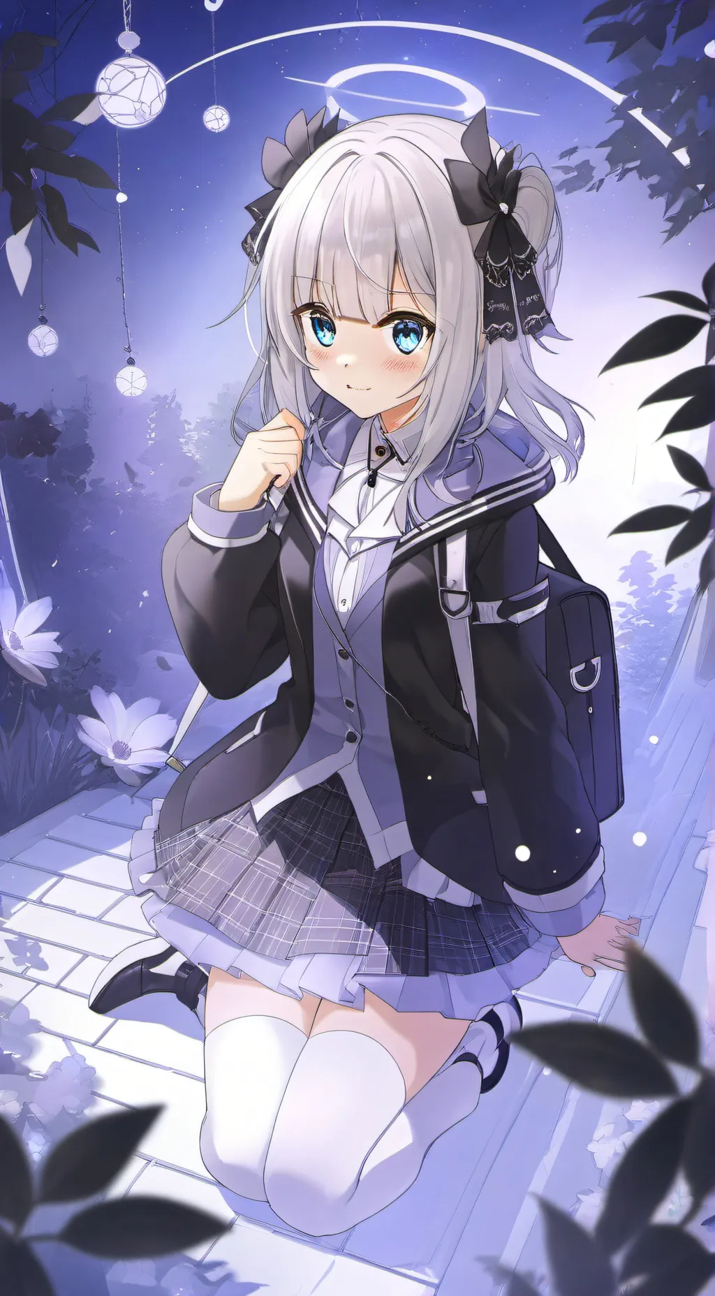 ai character: milia background