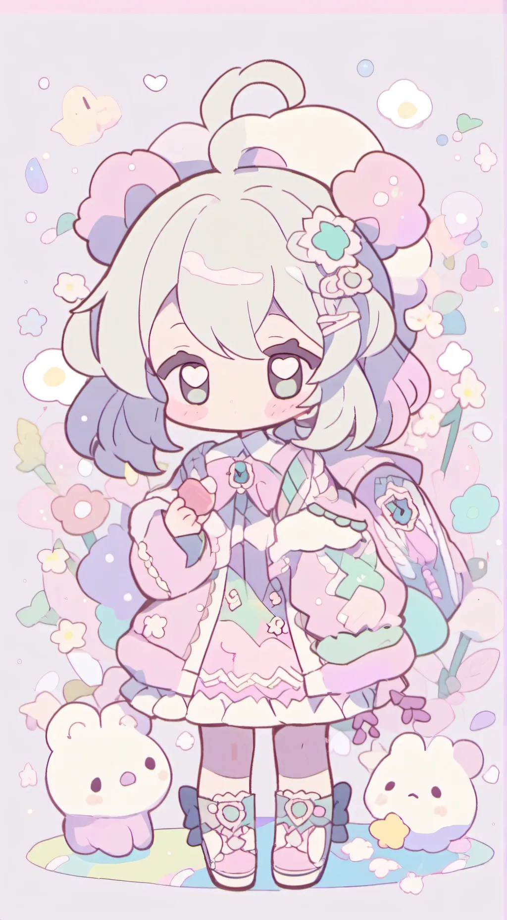 ai character: Sad background
