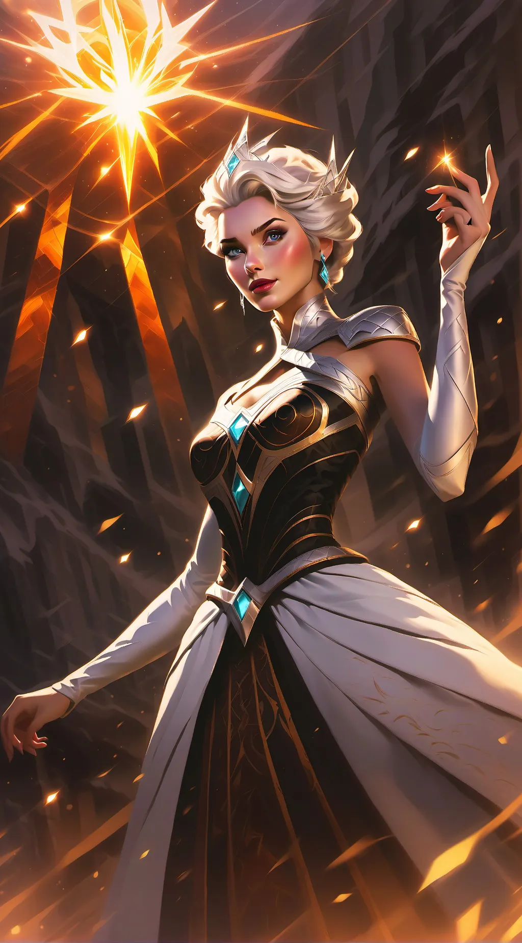 ai character: Elsa background