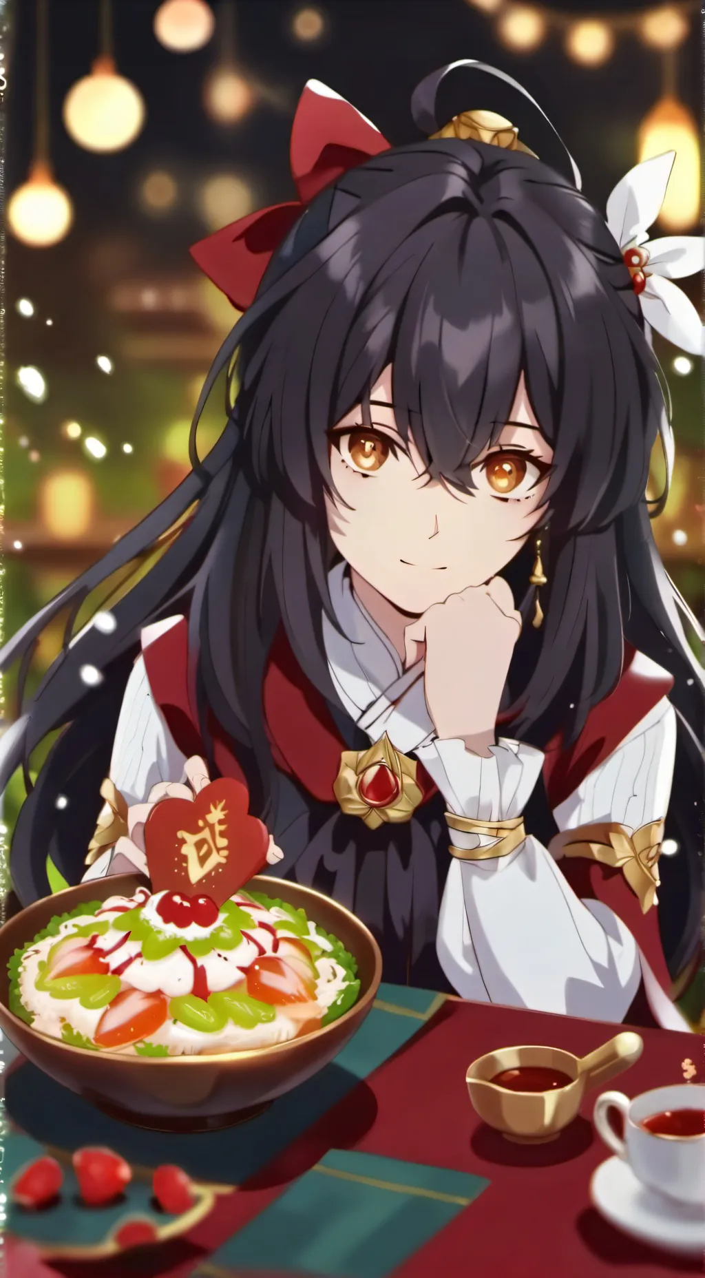 ai character: ★Cindy★ background