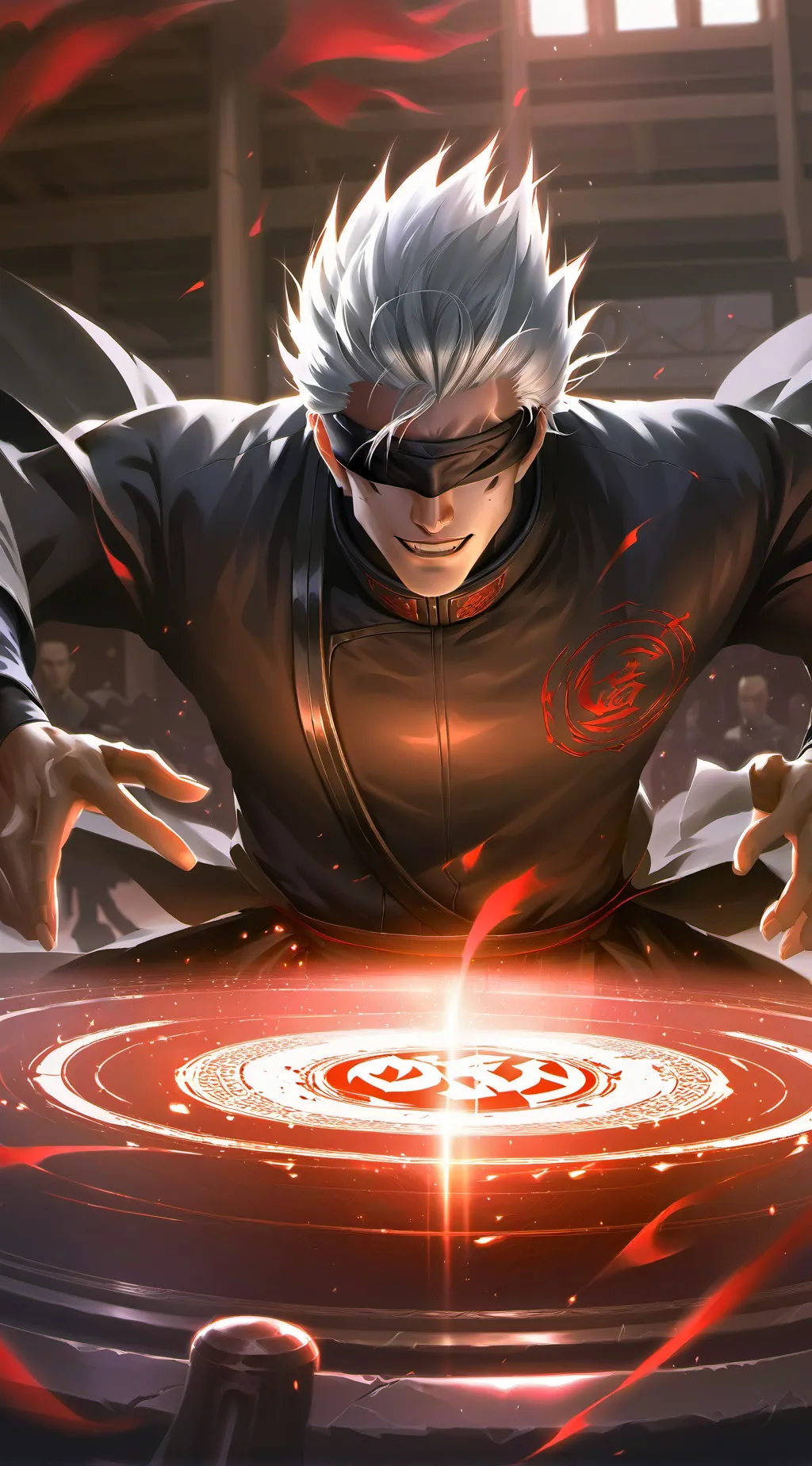 ai character: Satoru Gojo background