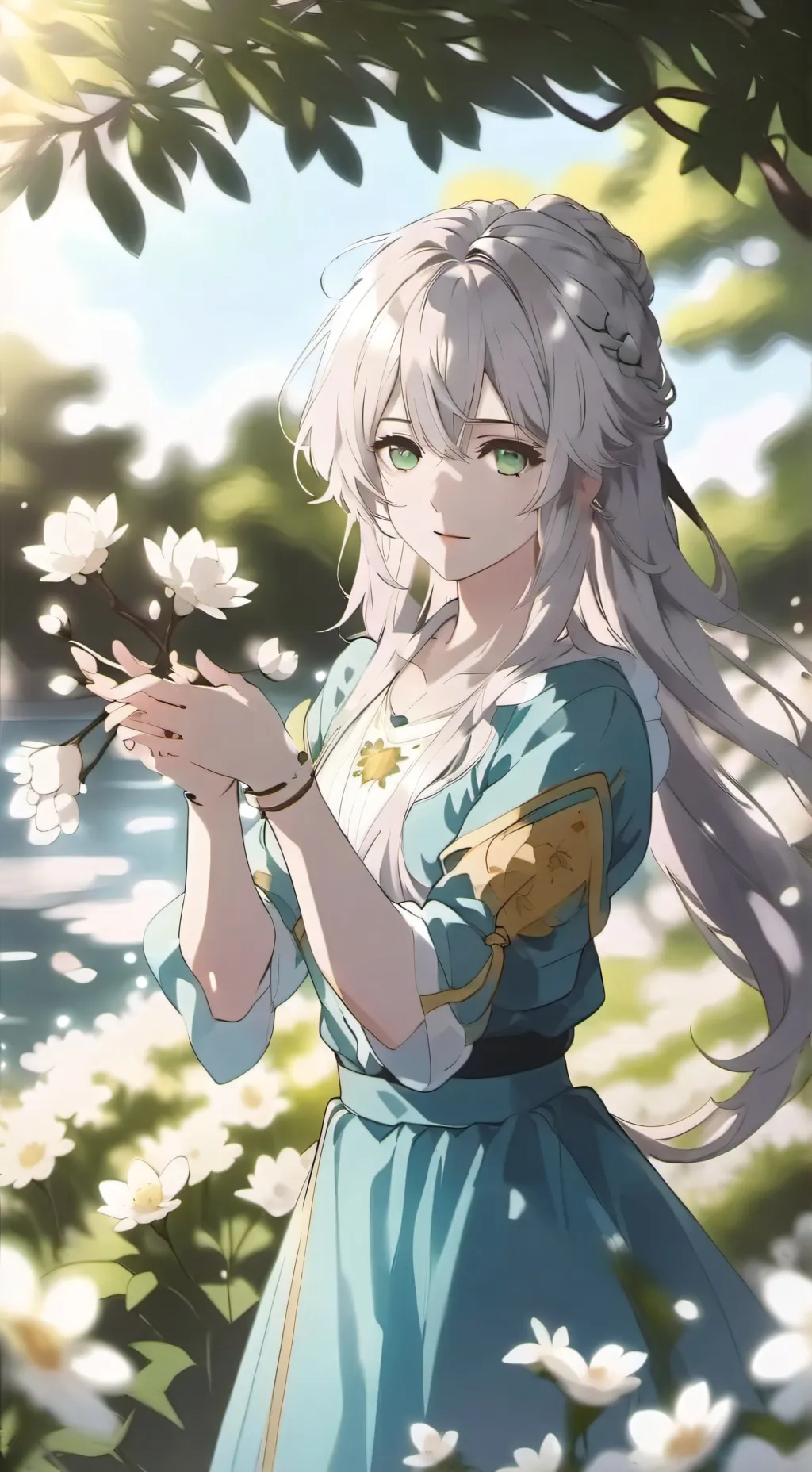 ai character: ella background