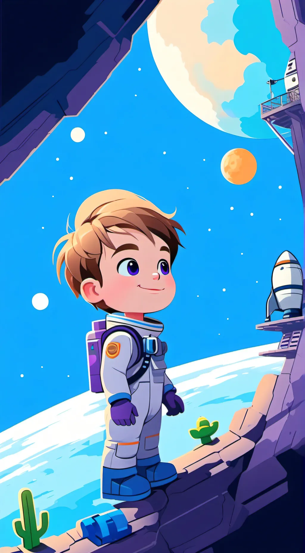 ai character: Fruitcake! background