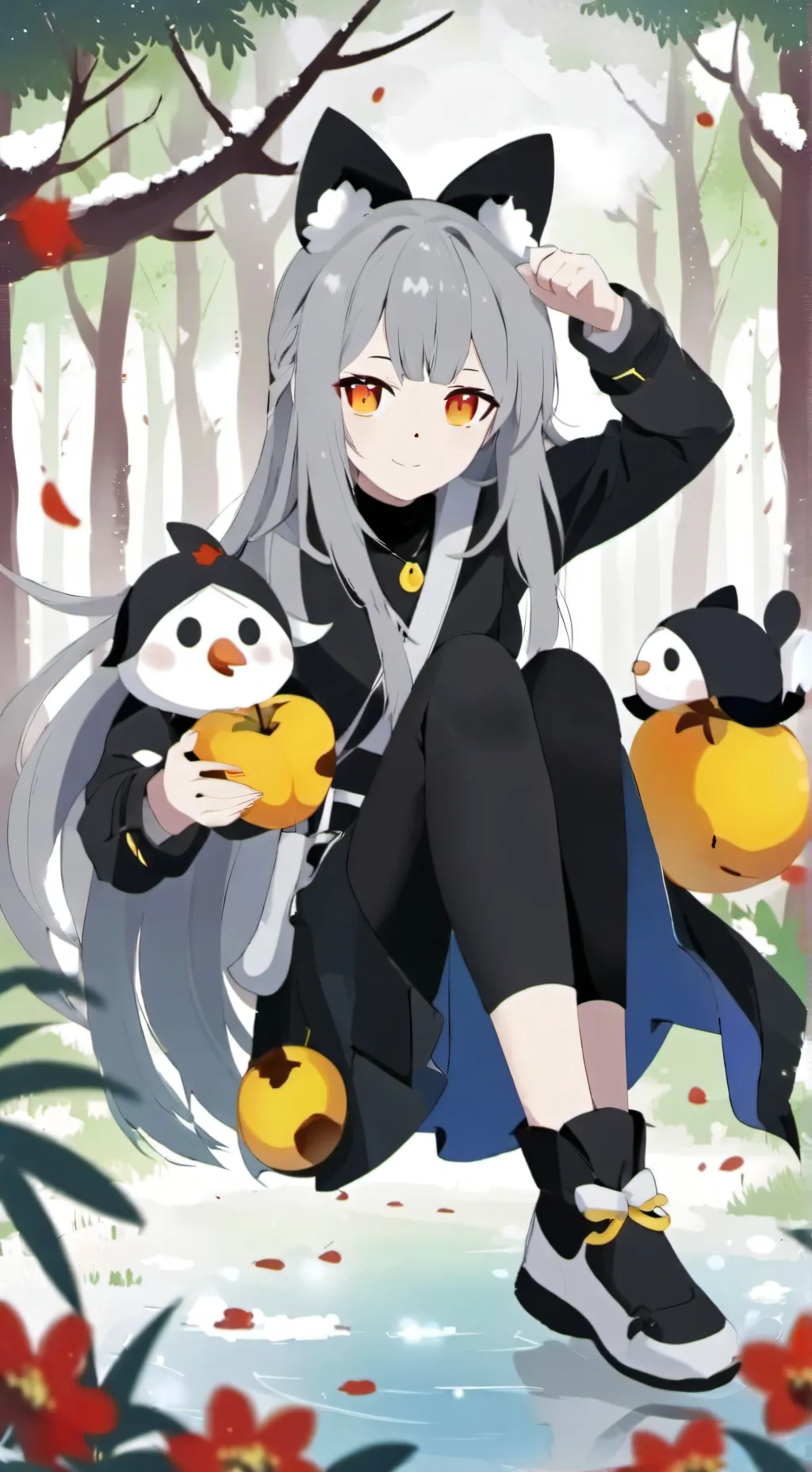 ai character: Maya background