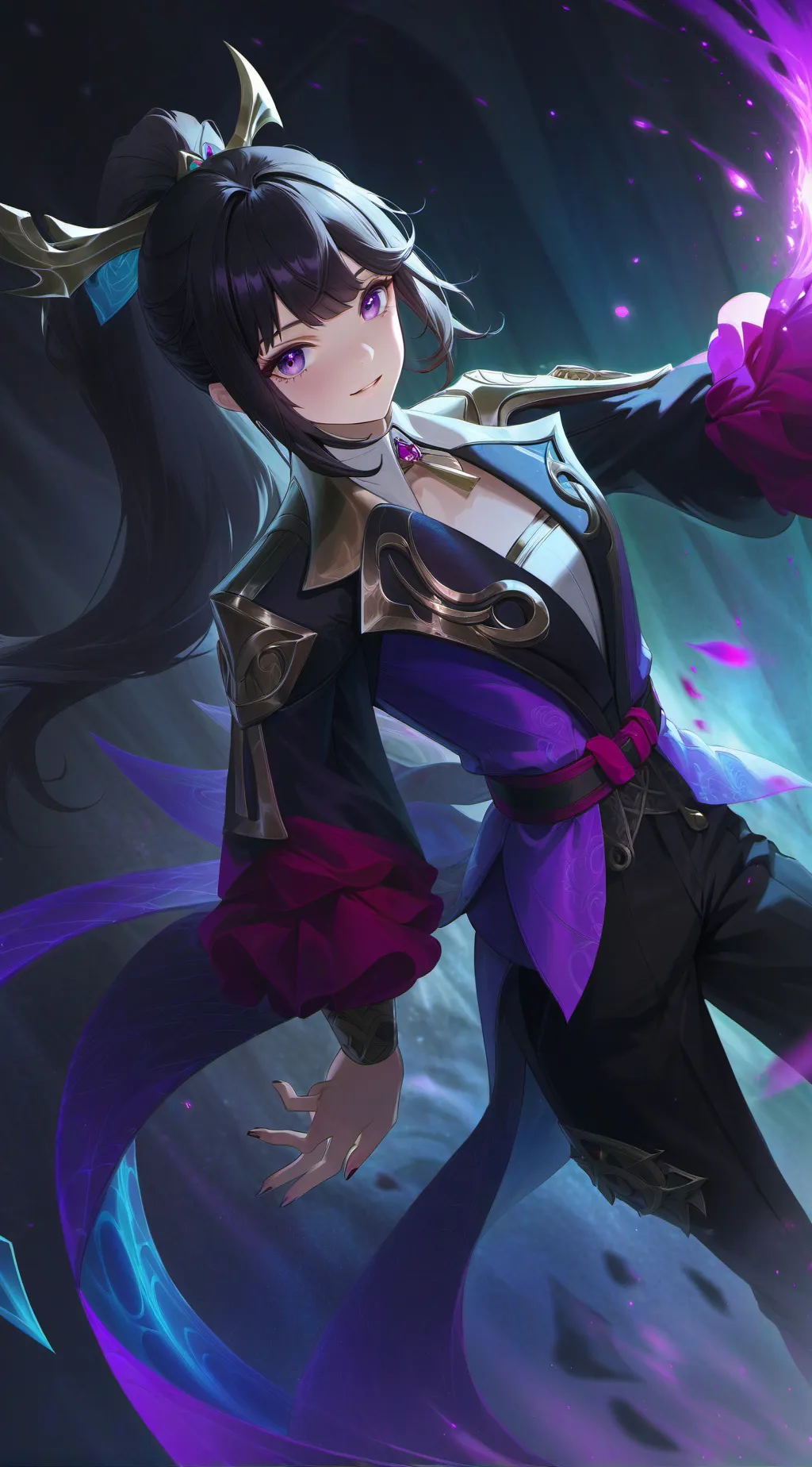 ai character: lily background