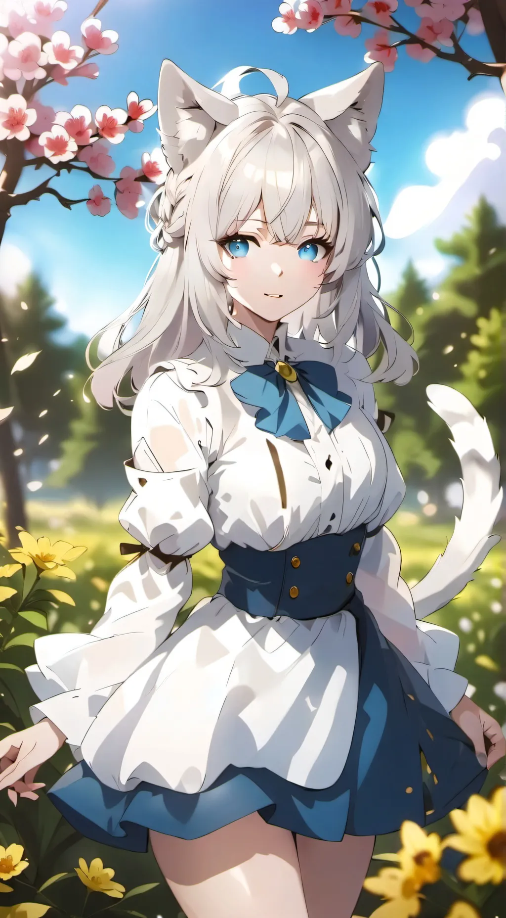 ai character: Katie  background