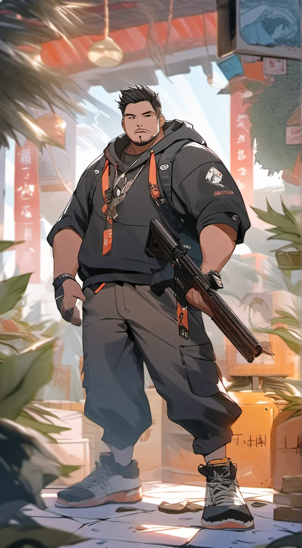 ai character: Simon background