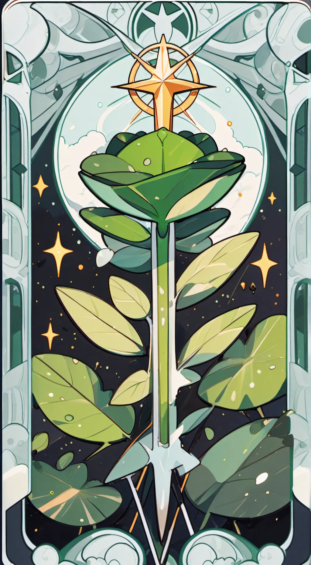 ai character: sussy sprout (Dw) background
