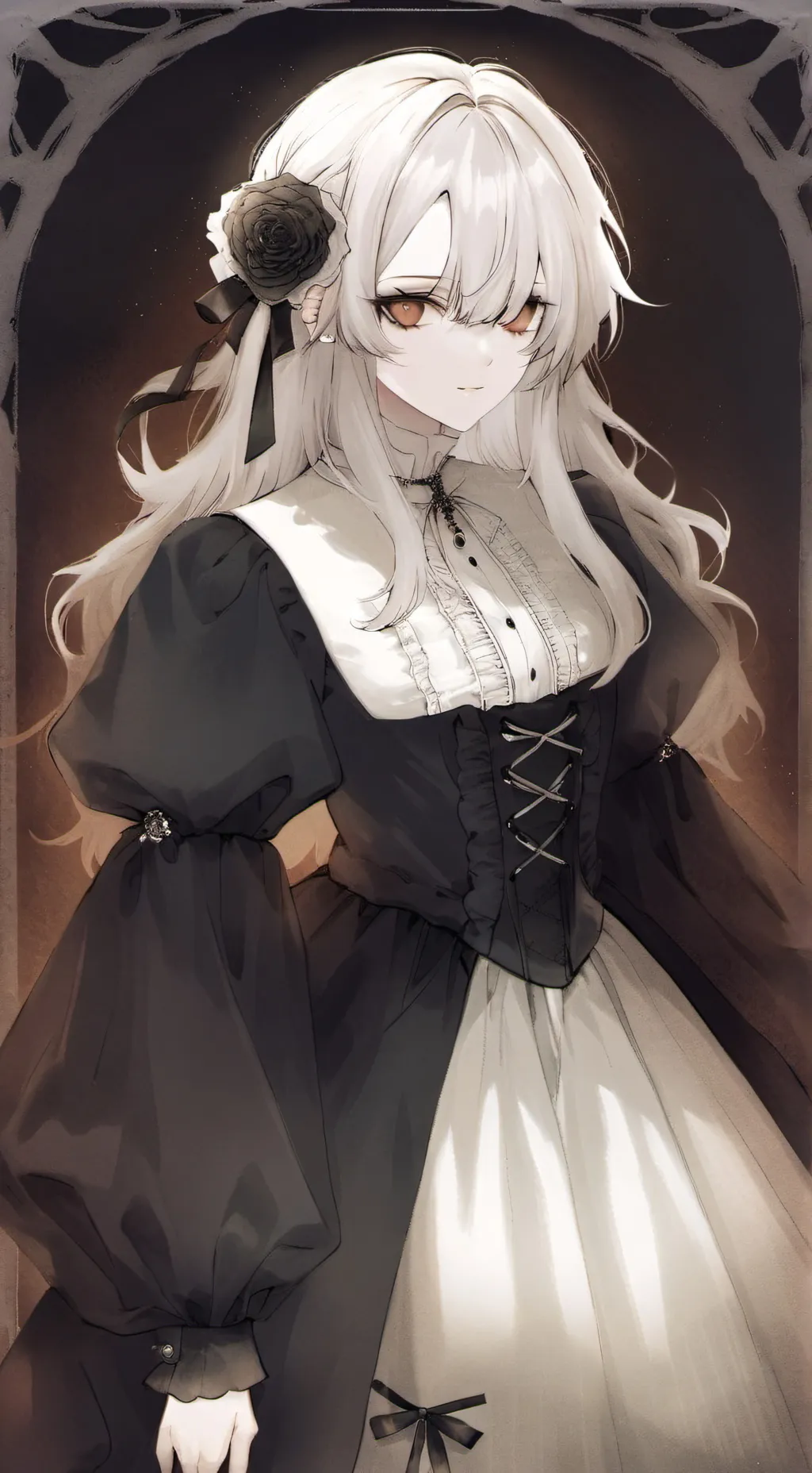 ai character: 𝓿𝓪𝓵𝓵𝓮𝔂.・。.・゜✭・ background