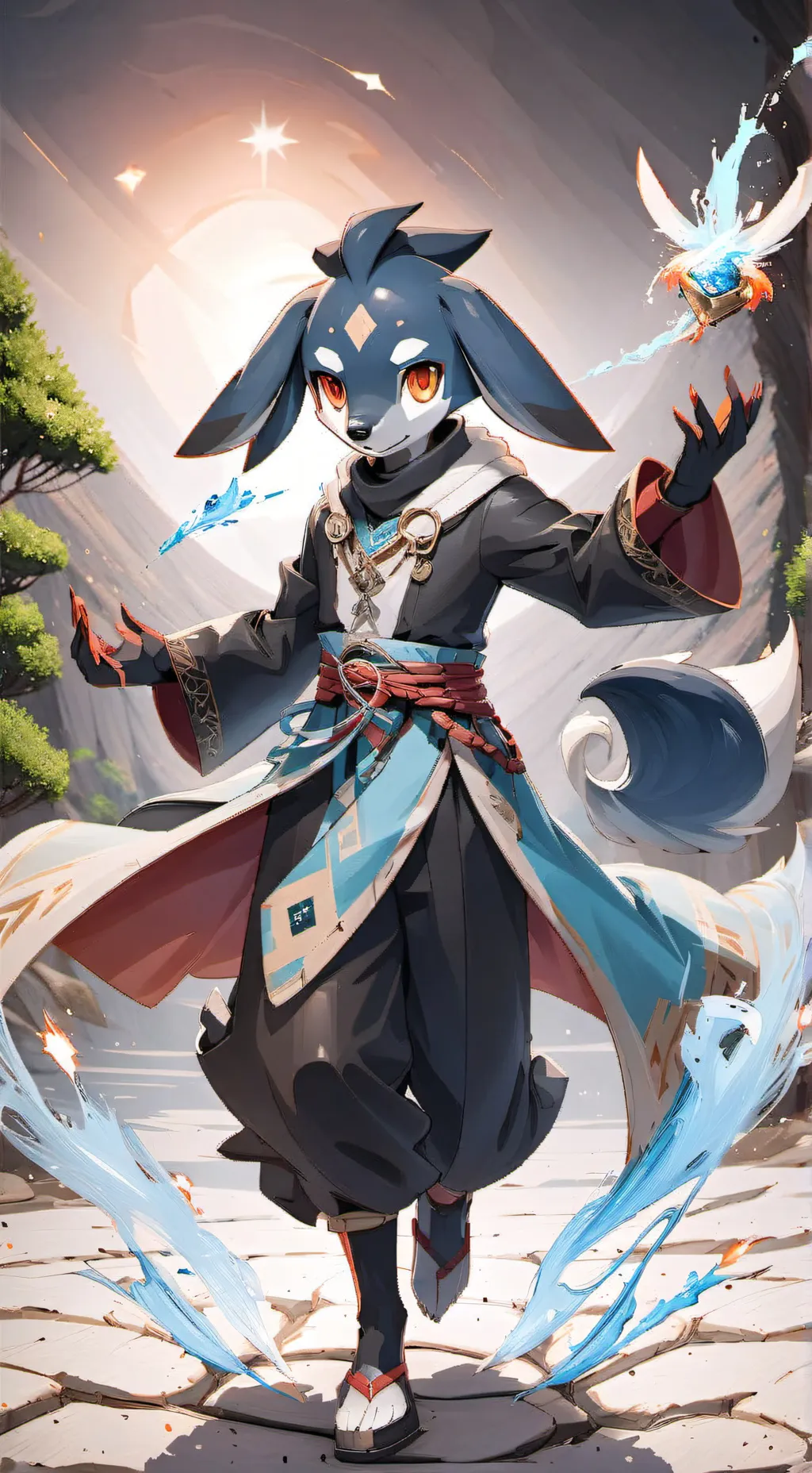ai character: Zayda  background