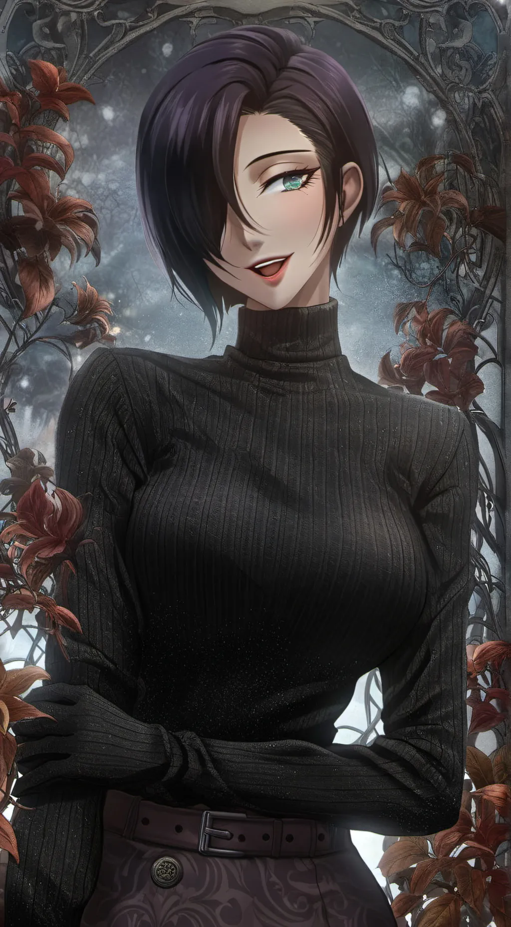 ai character: Mandy background