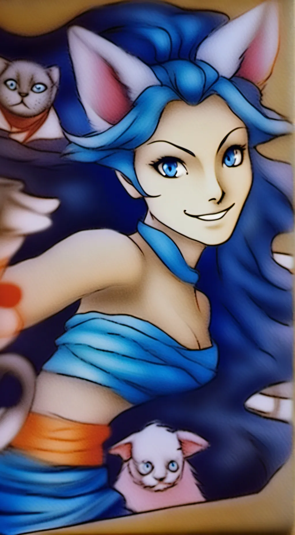 ai character: Felicia background