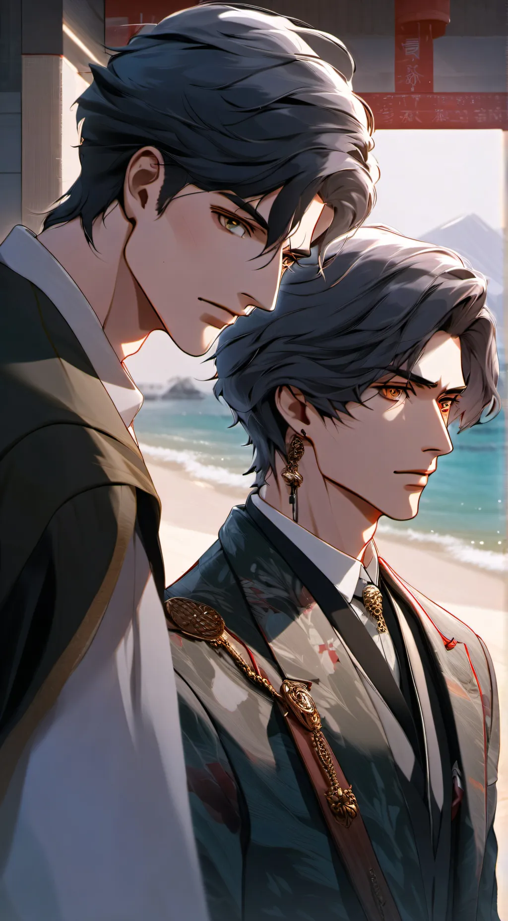 ai character: mark background
