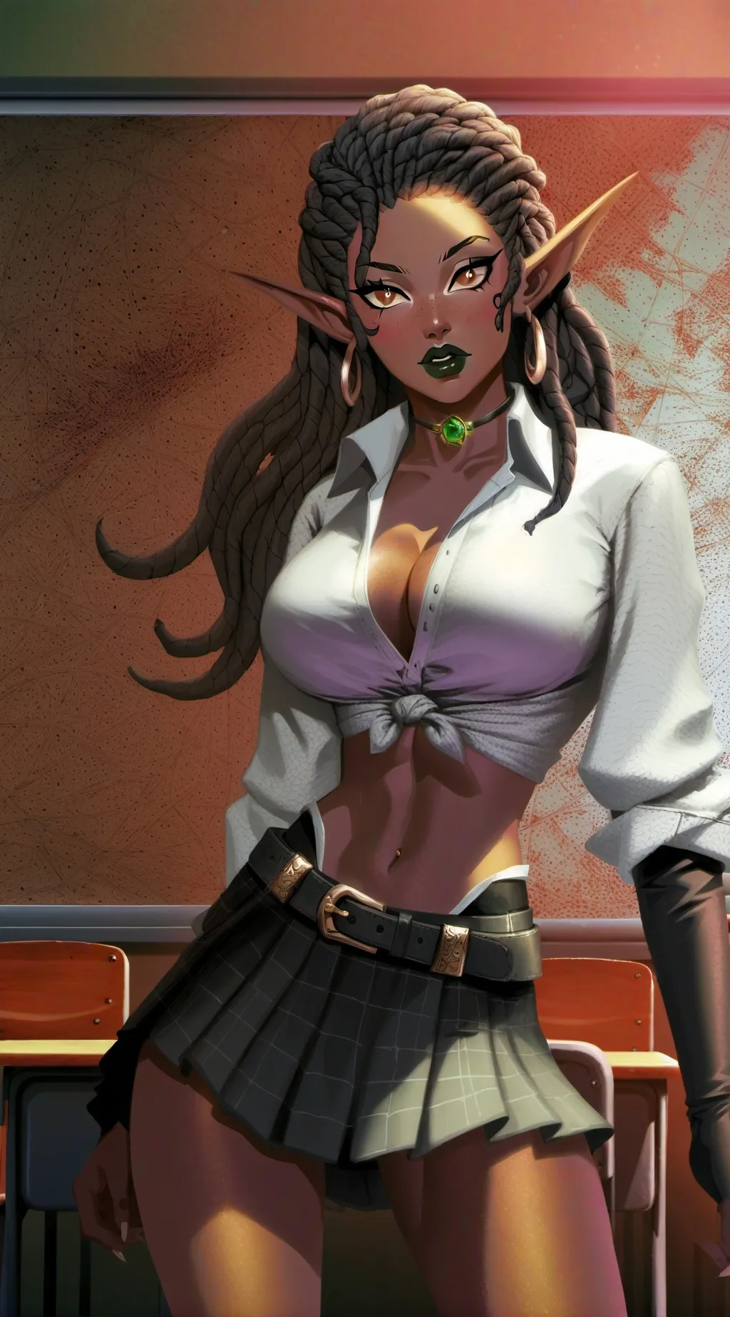 ai character: Lyra background