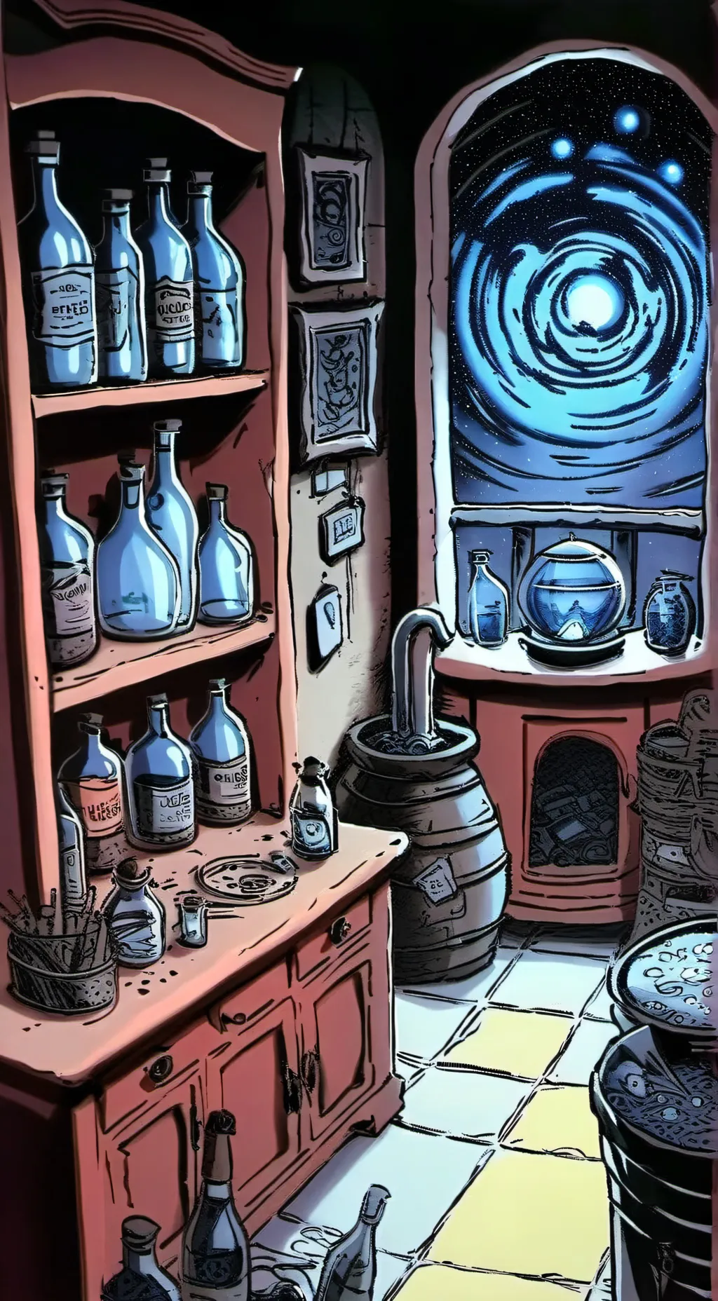 ai character: JayVik AU background