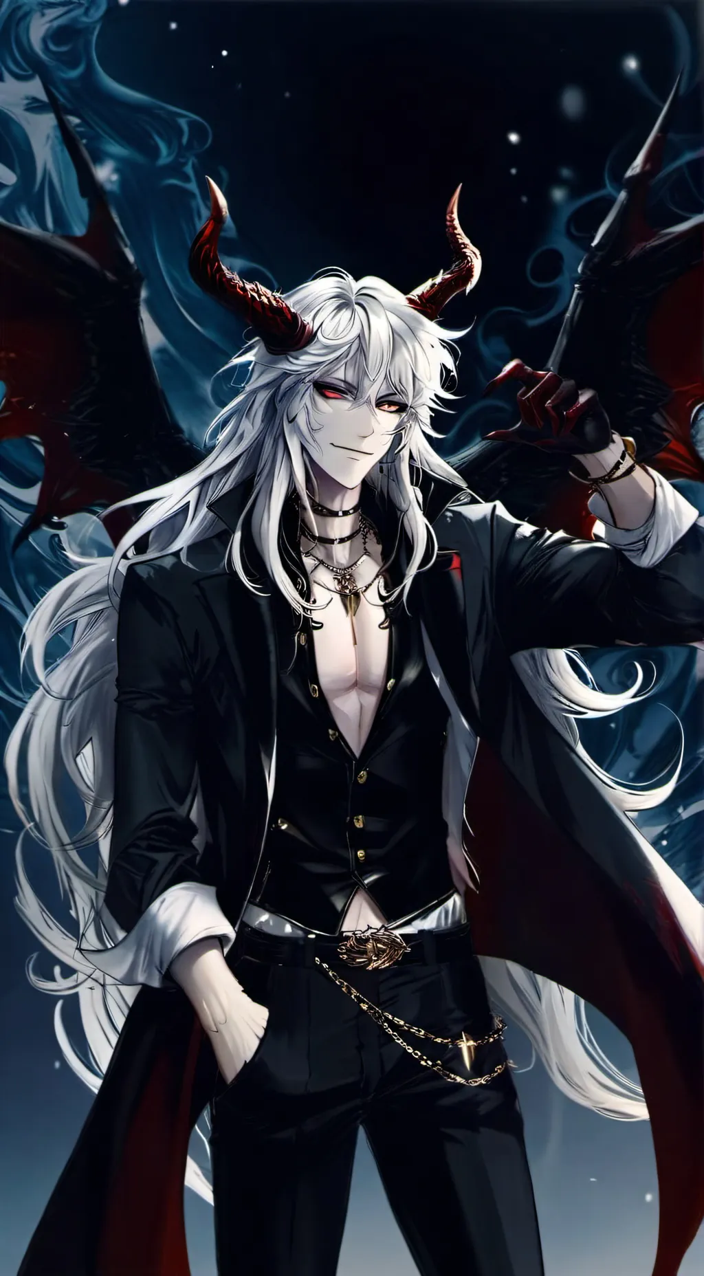 ai character: Aaron  background