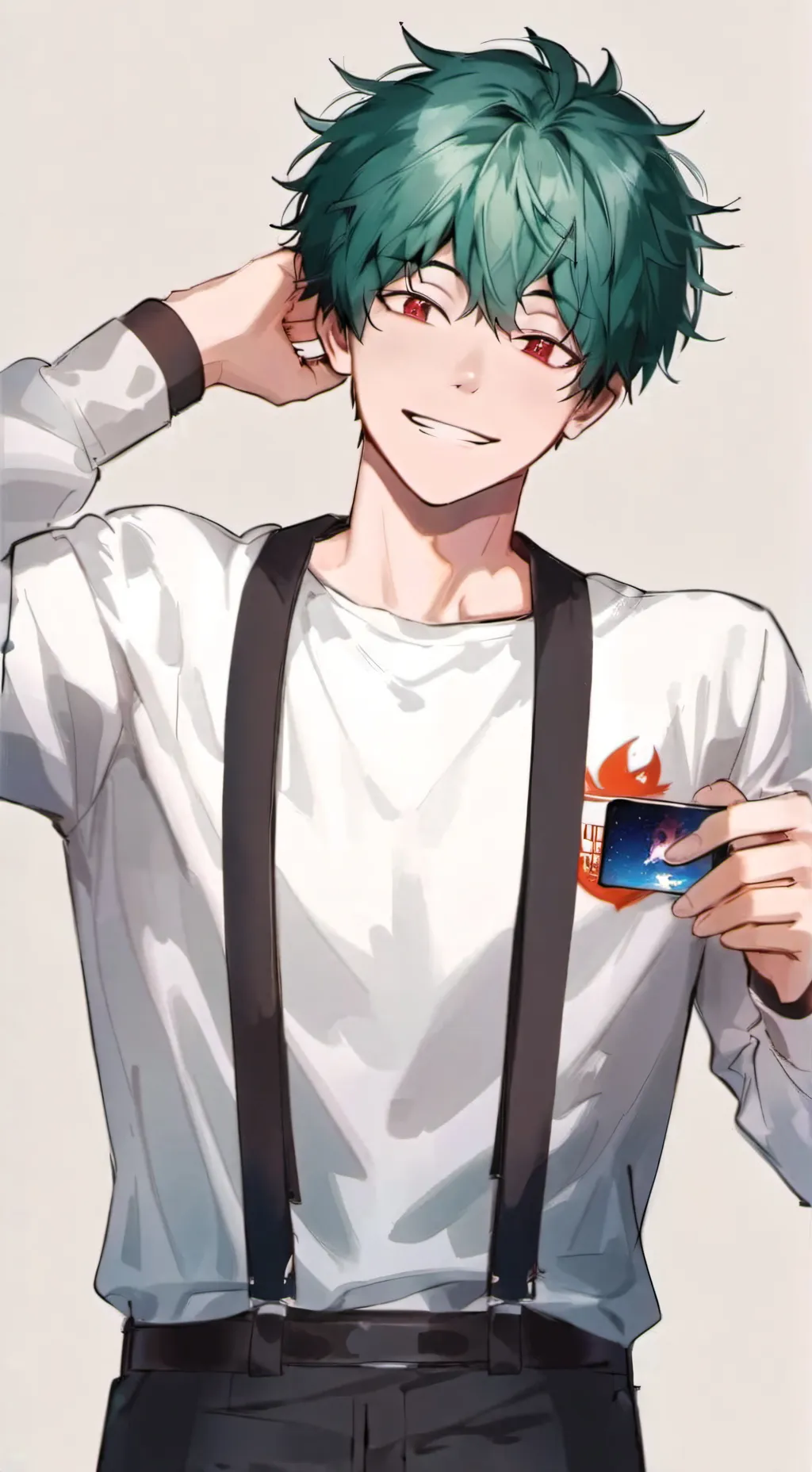 ai character: Izuku Midoriya background