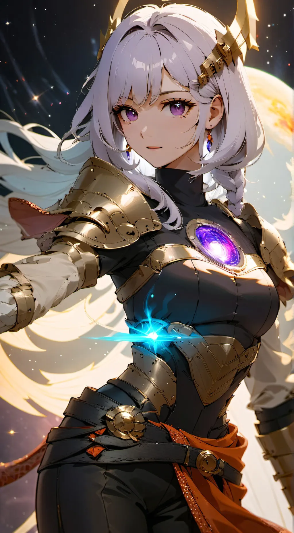 ai character: Lyra Nova background
