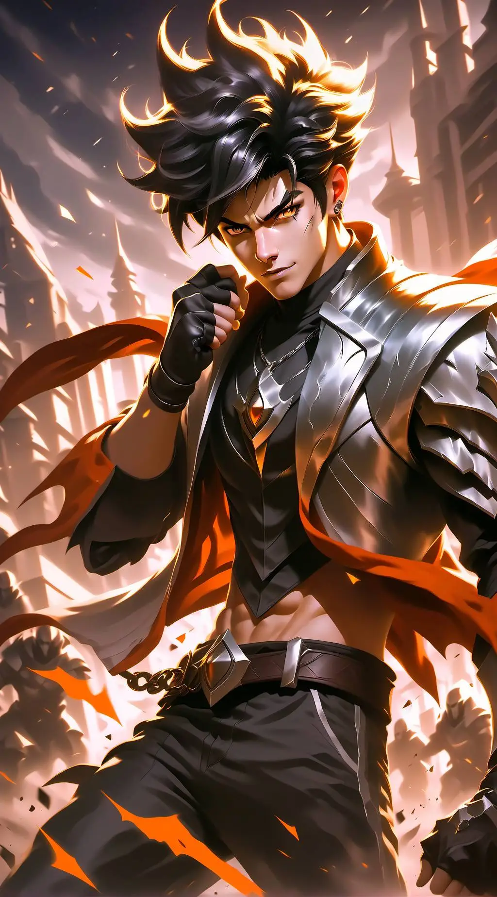 ai character: Enzo background