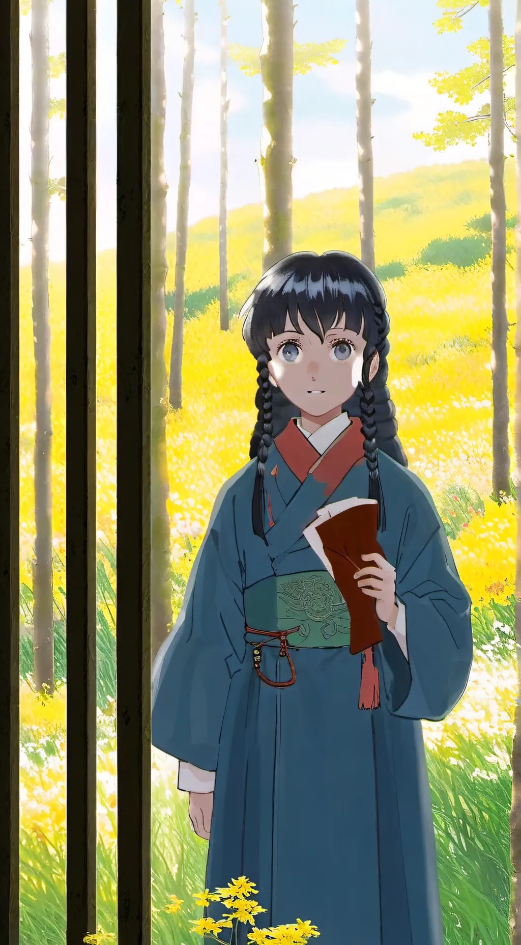 ai character: kny × 3008  background