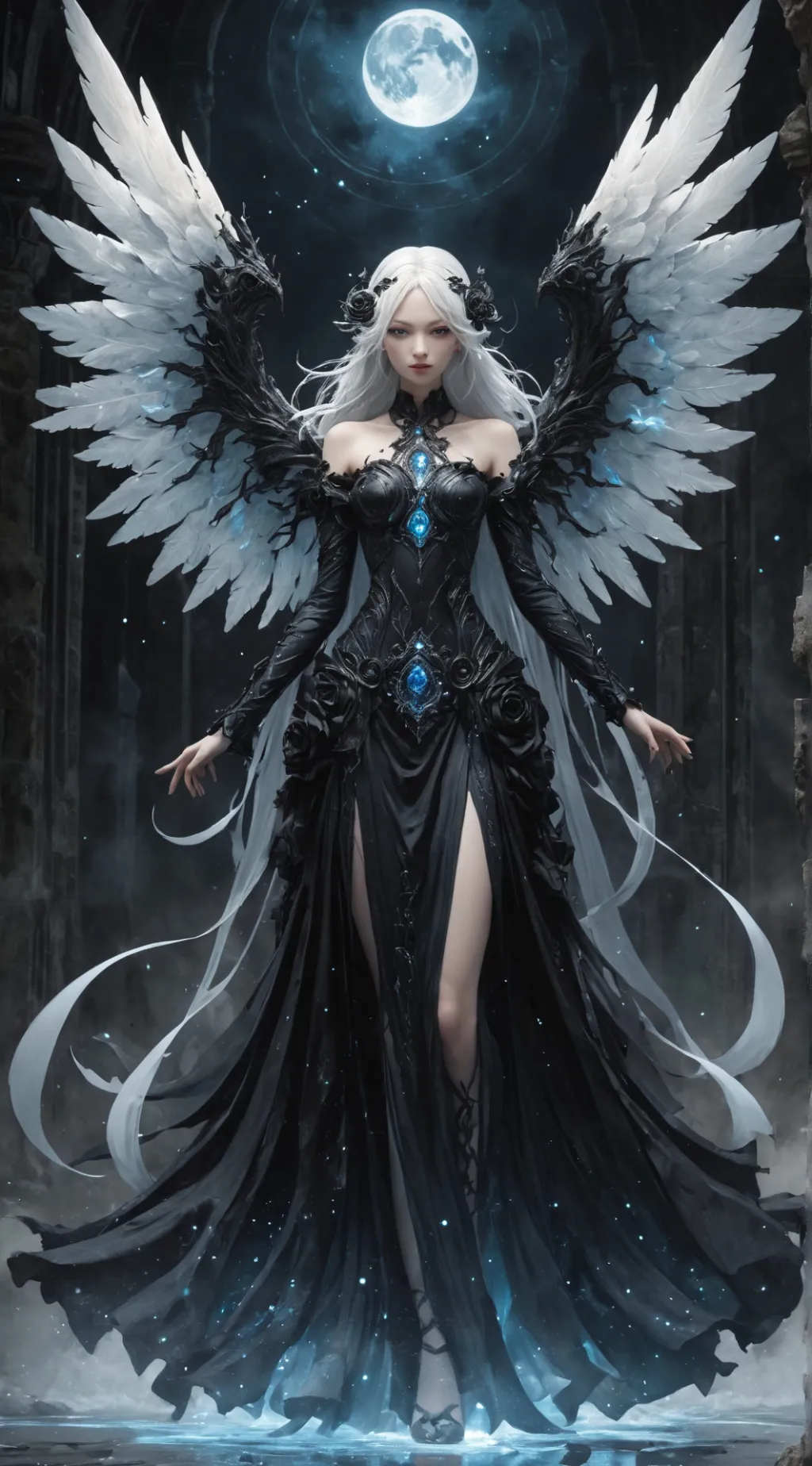 ai character: Azrael background