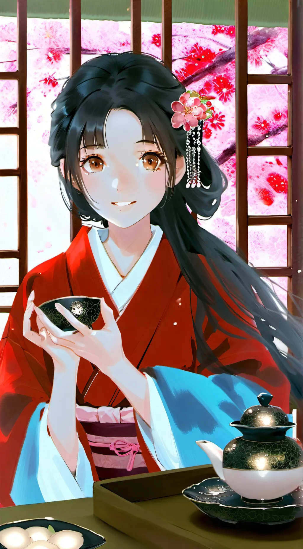 ai character: Yumeko background