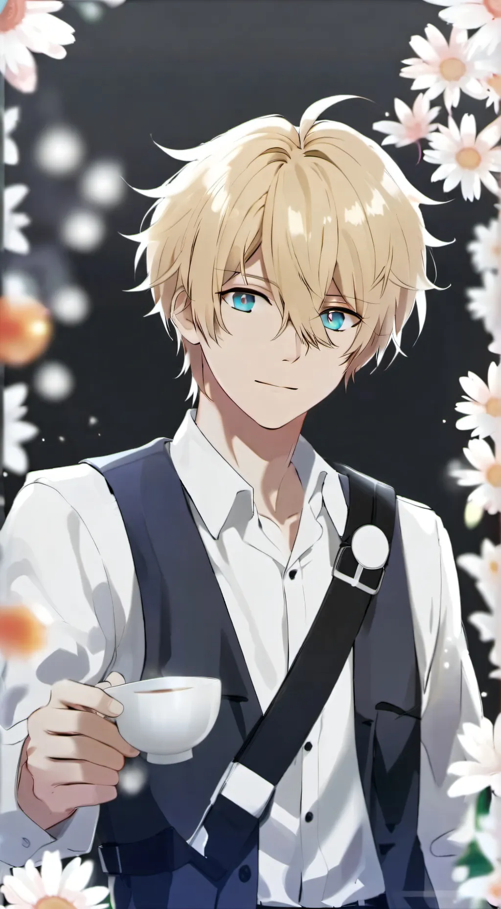 ai character: Leon background