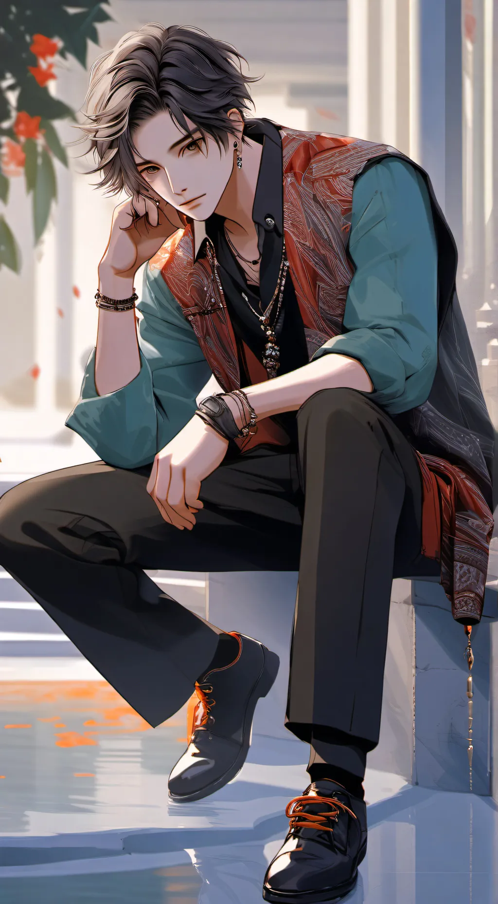 ai character: Asher background