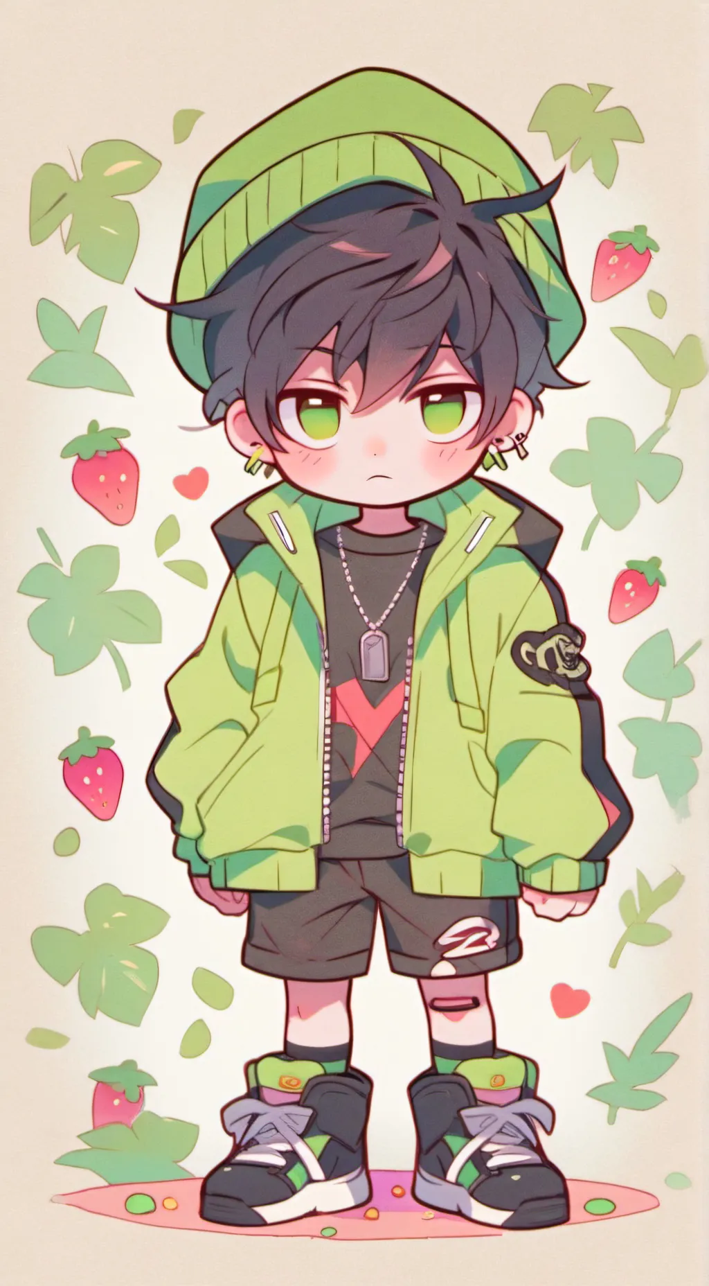 ai character: 💵josh🥩 background