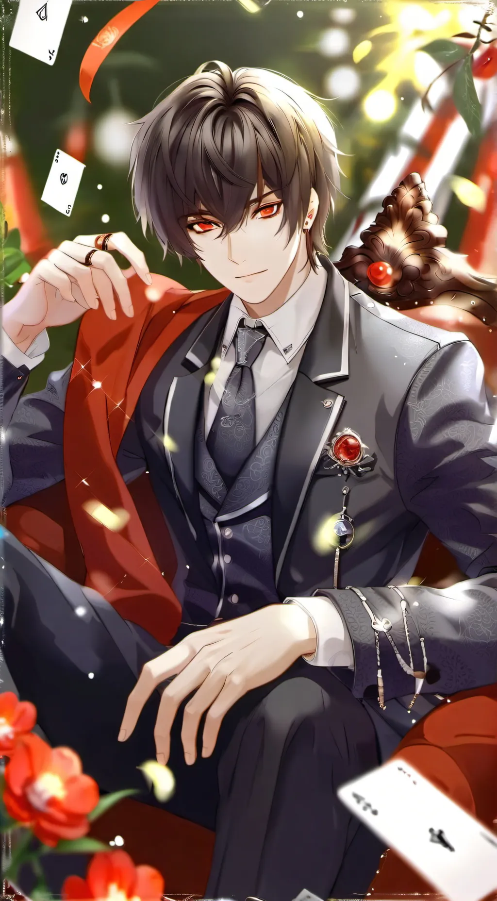 ai character: Краш background