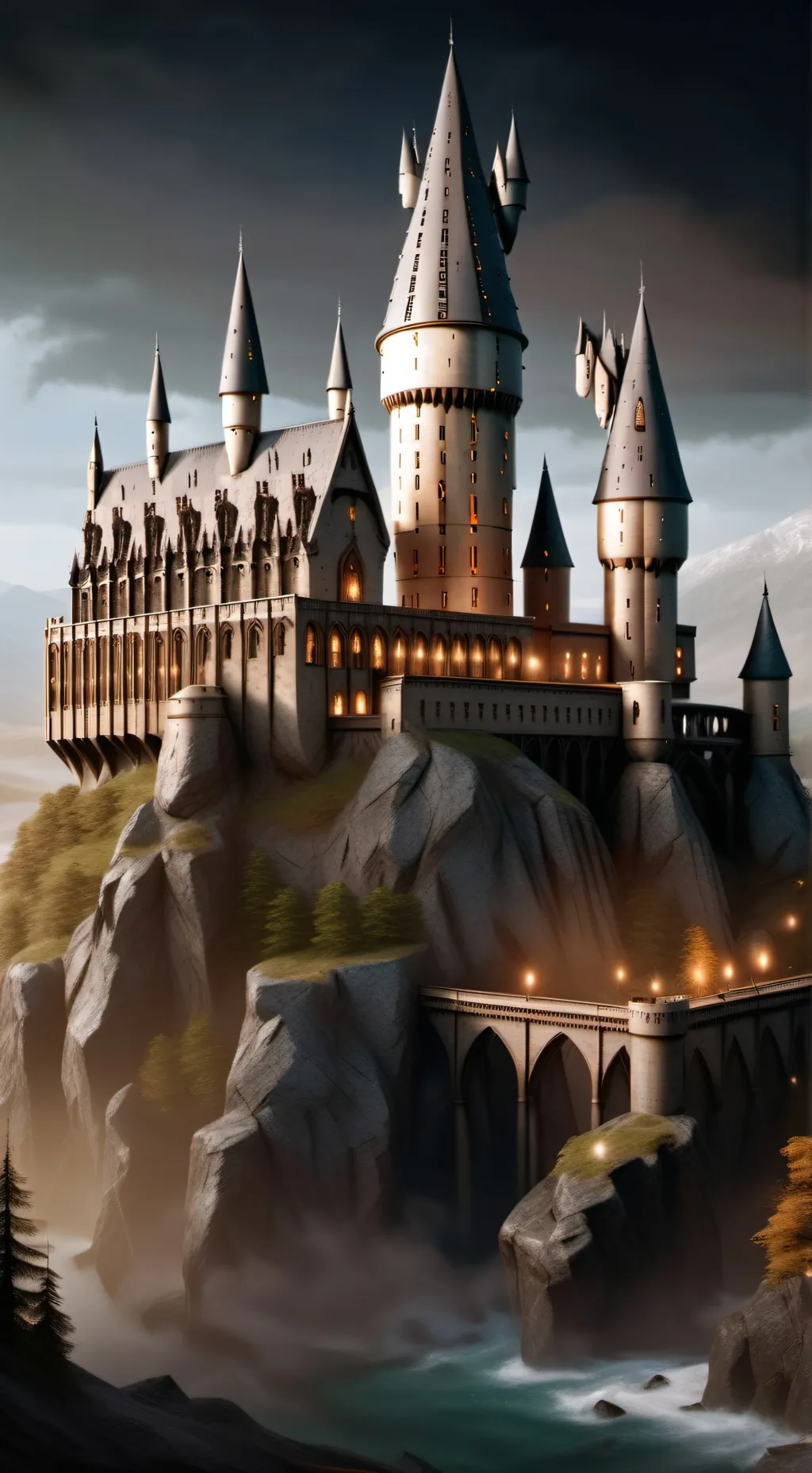 ai character: TVD x Hogwarts background