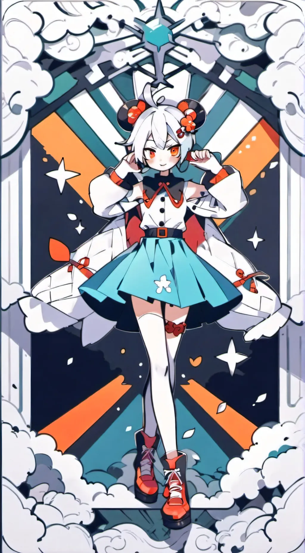 ai character: hashira vacation  background