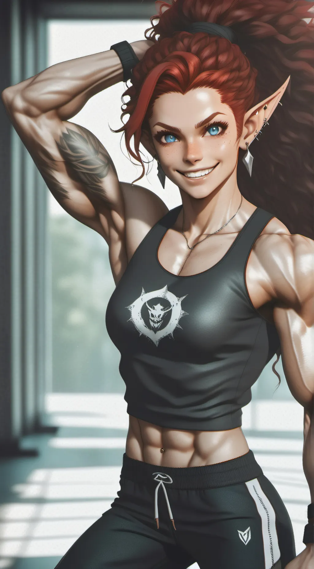 ai character: Queenie background