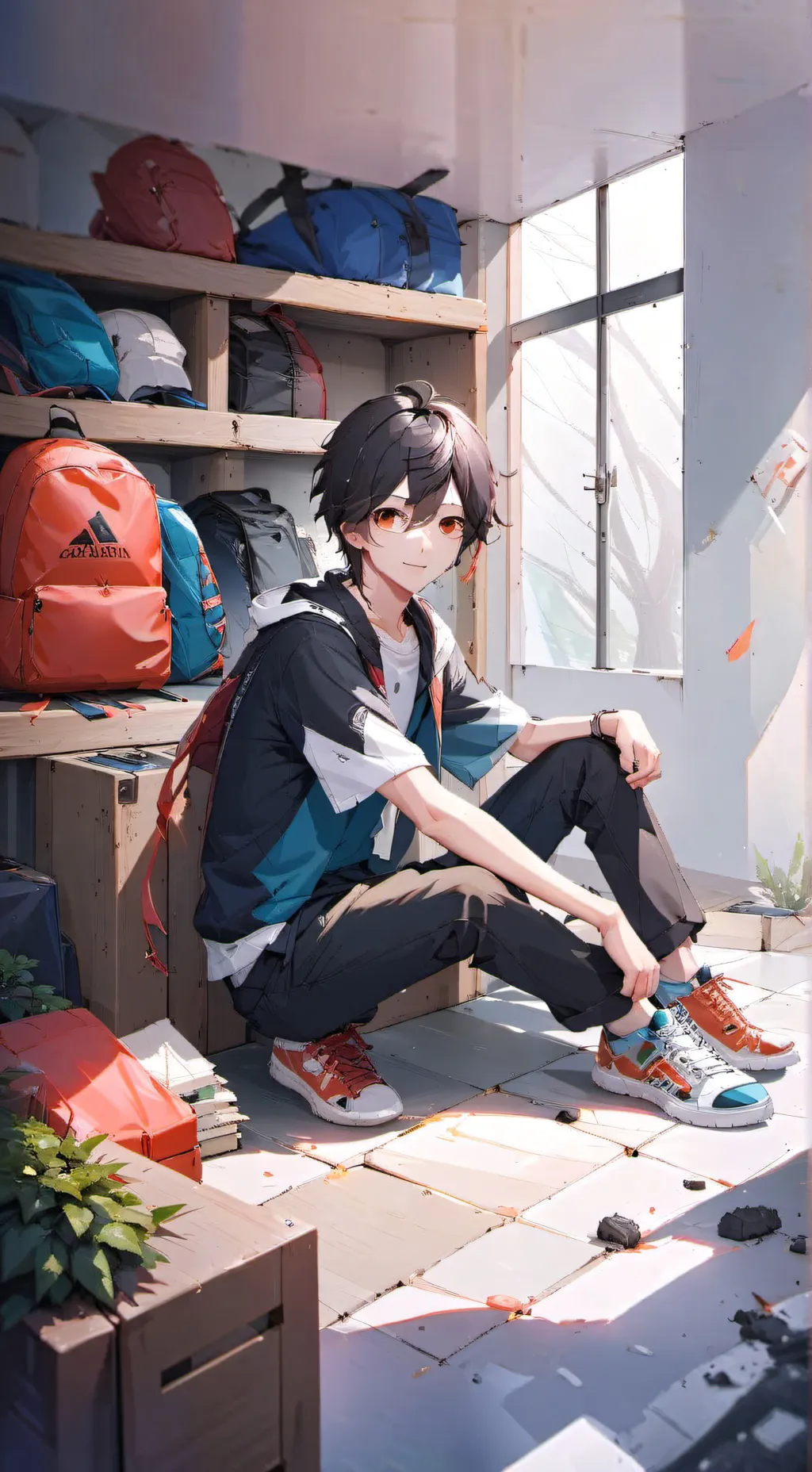 ai character: high school background