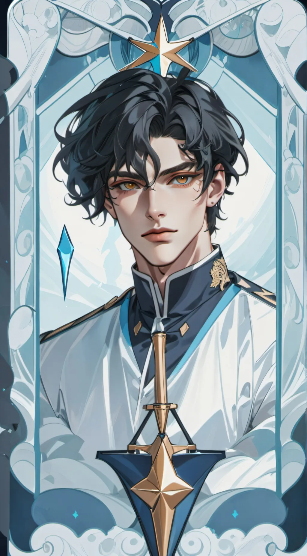 ai character: Crestora background
