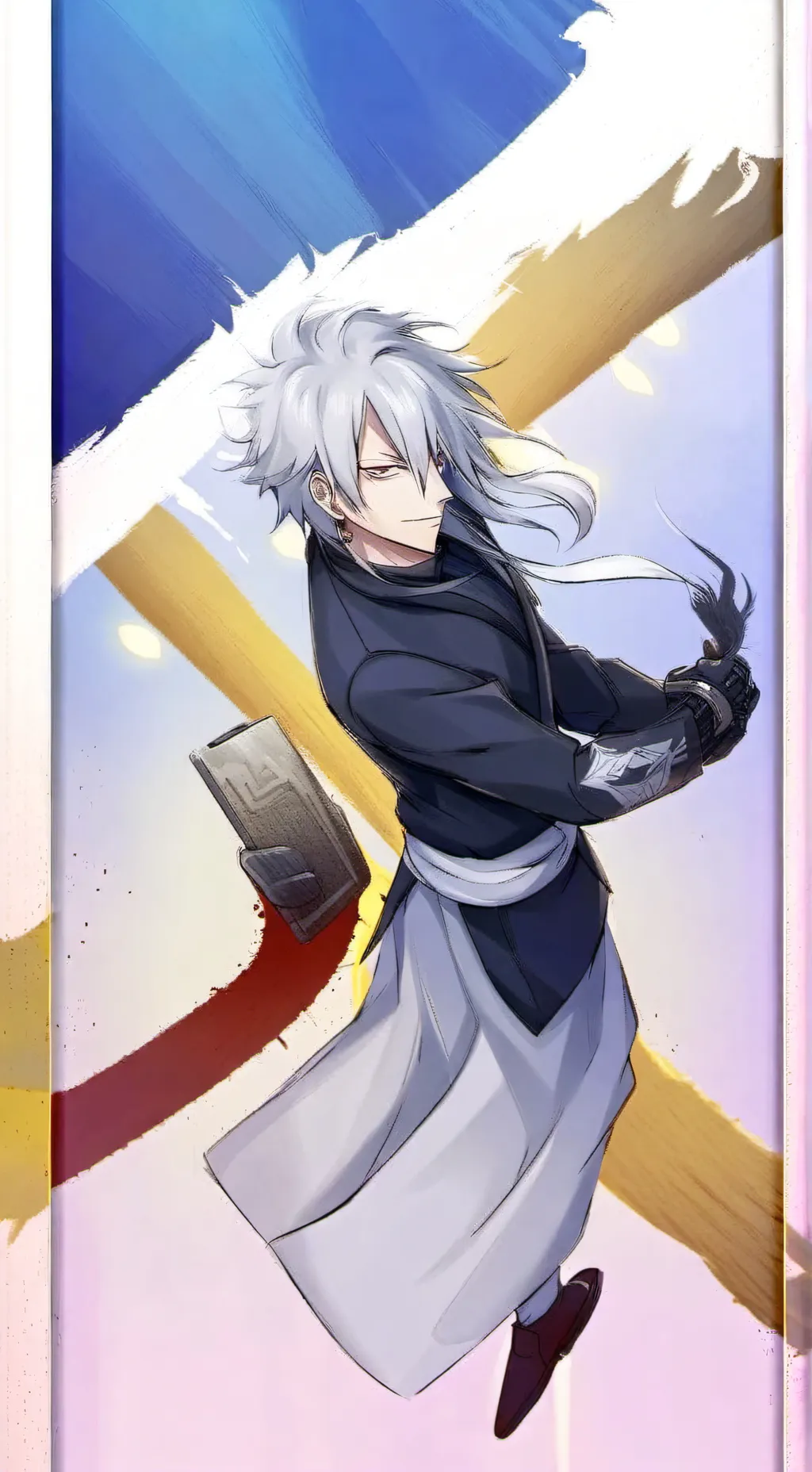 ai character: Daniel  background