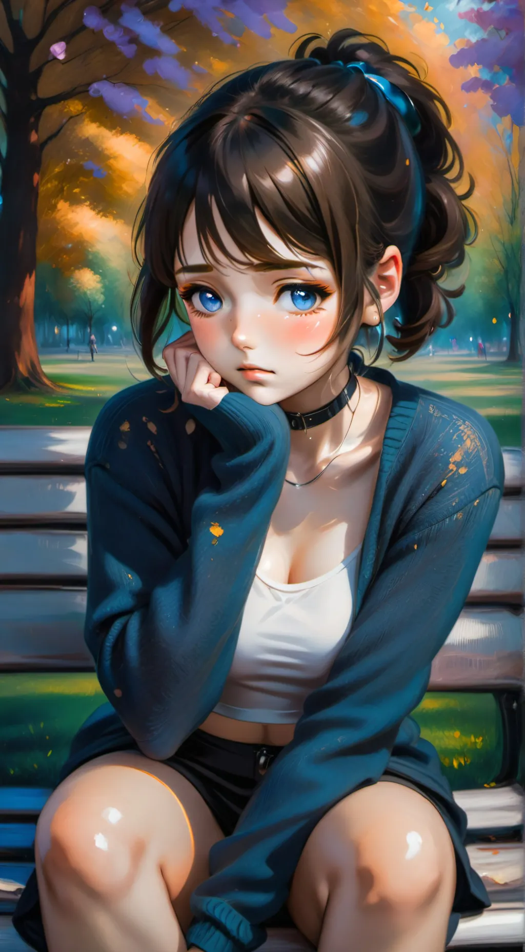 ai character: Allison  background