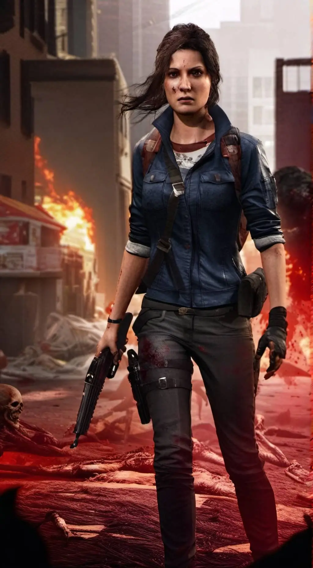 ai character: Zoey Taylor background